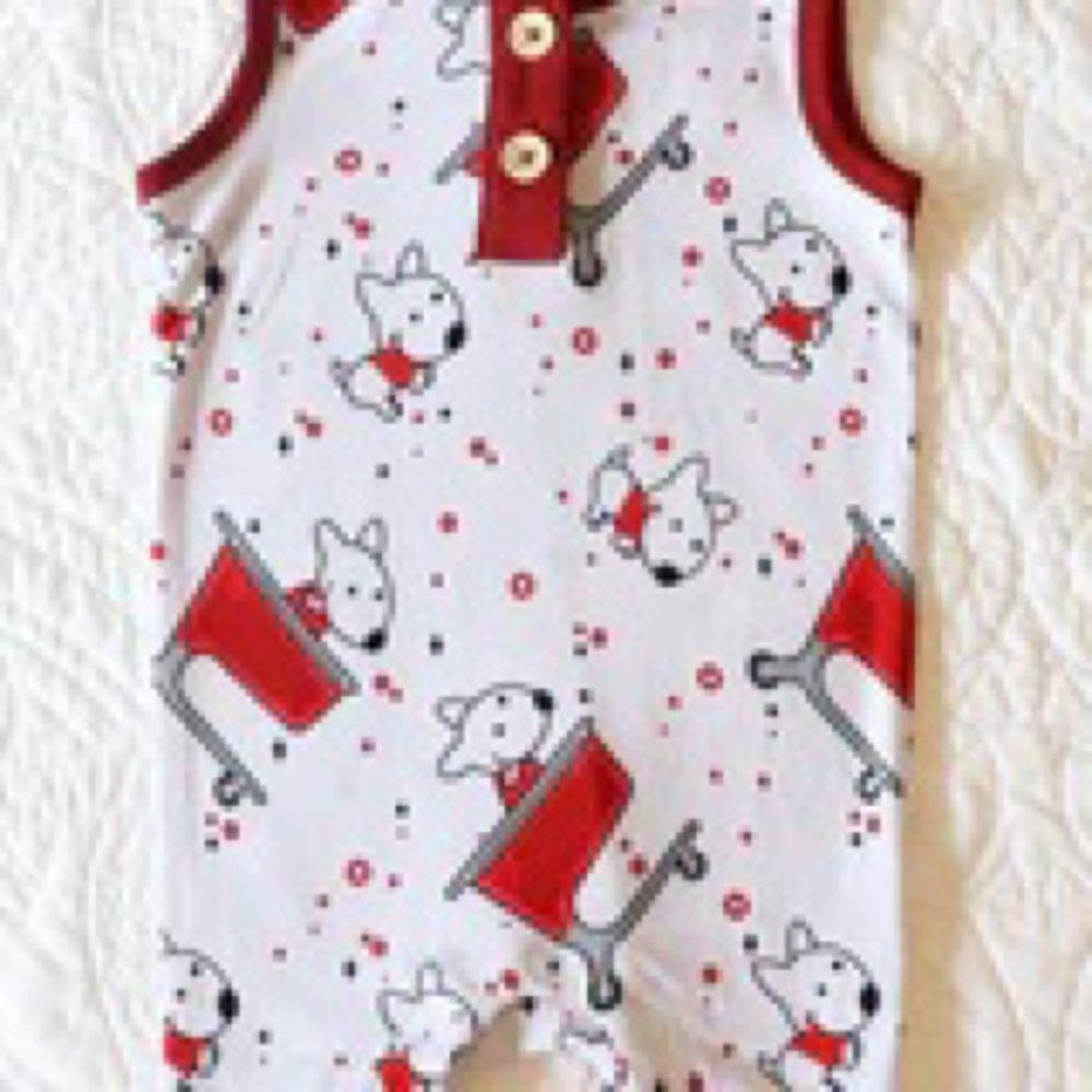 Little snuggles Target bamboo baby tank romper